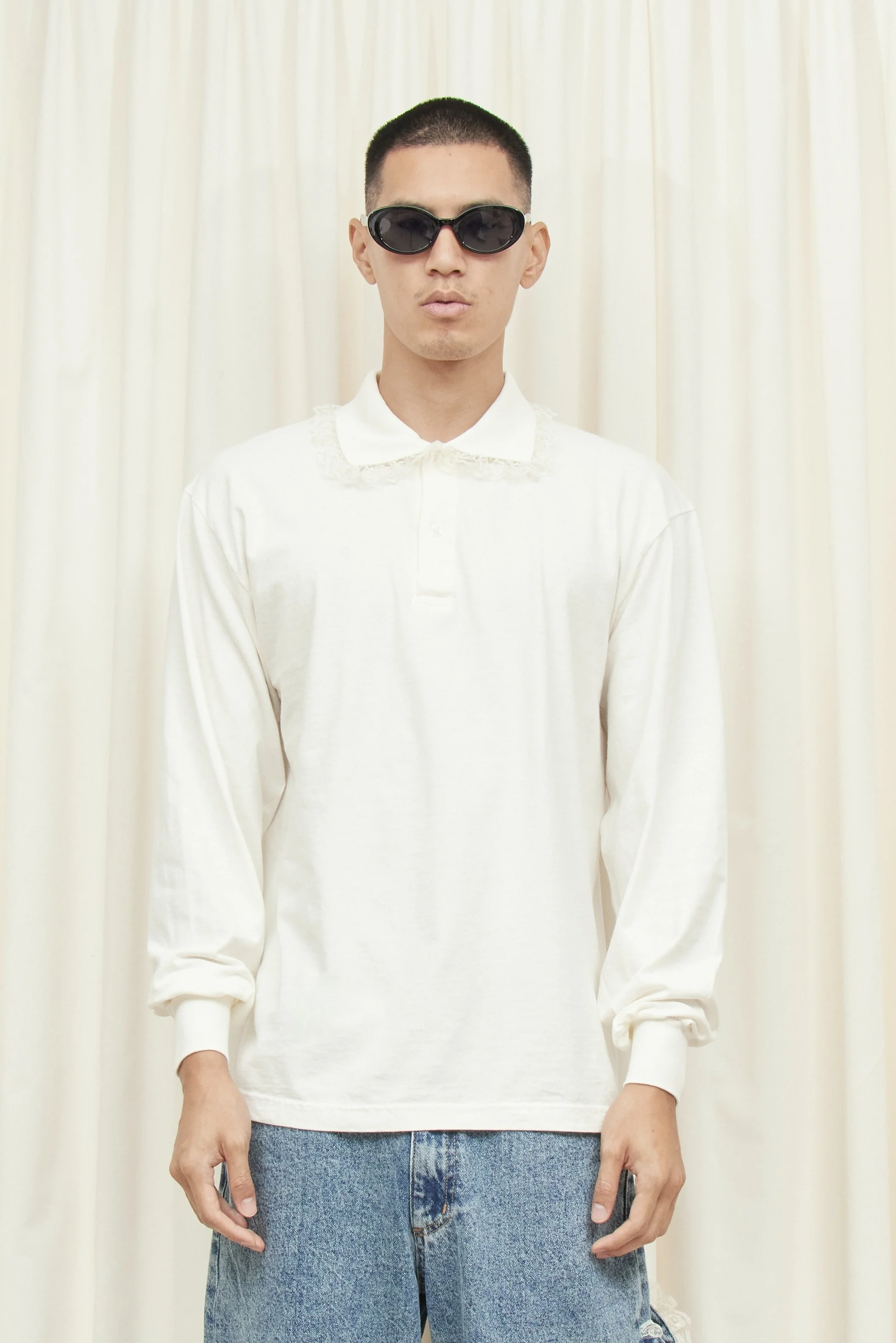 lidnm Te/Ca Milled Light Polo Lサイズ LIDNM Te/Ca Milled Light Polo Mサイズ MNML Polo Thermal Long